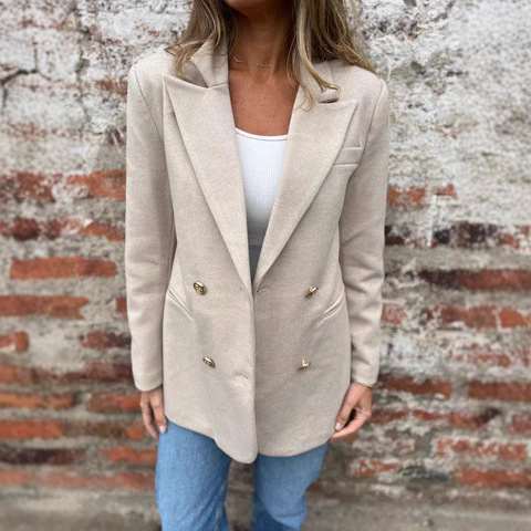 Fashion And Gender: Autumn/Winter Casual Solid Color Suit Jackets_voghion.com