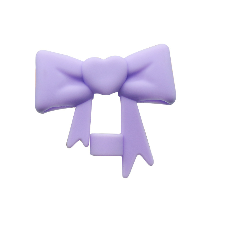 Cross-border spot lowknot pajita tapa de silicona tapa de pajita stanley taza de agua 10mm tapa de pajita al por mayor