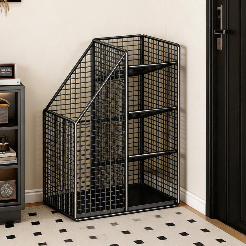 Drainable Umbrella Stand for Home Entrance, Commercial Lobby, Office, Large Capacity Umbrella Holder for Entryway, Storage Rack