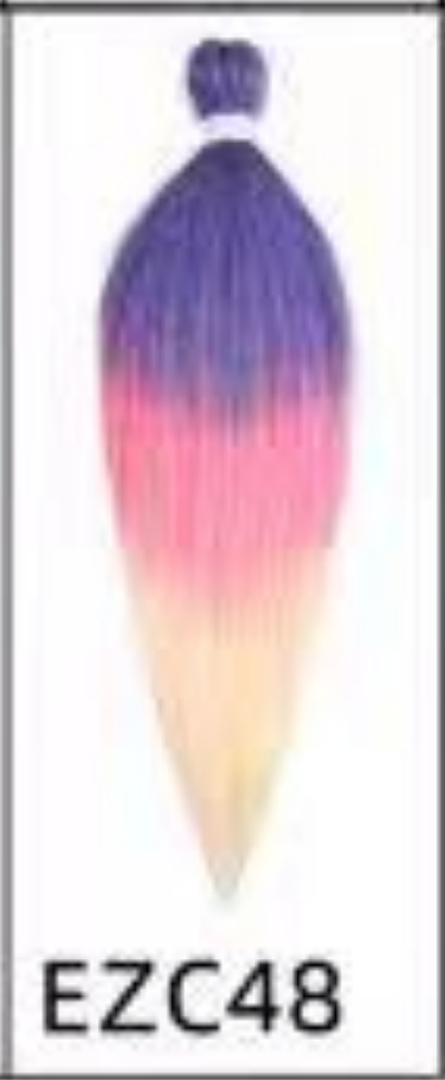 EZ color pelucas grandes trenzas pre estiradas crochet trenzas pre estiradas africanas trenzas sucias