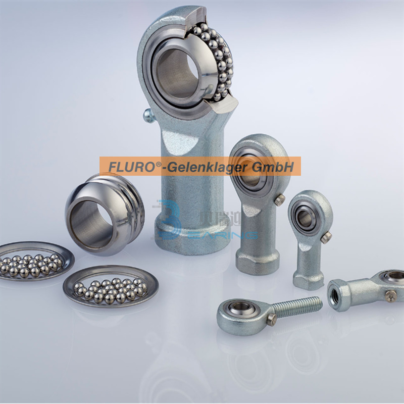 德国Fluro轴承不锈钢杆端关节轴承外螺纹GARSW6 GARSW5 GARSW4