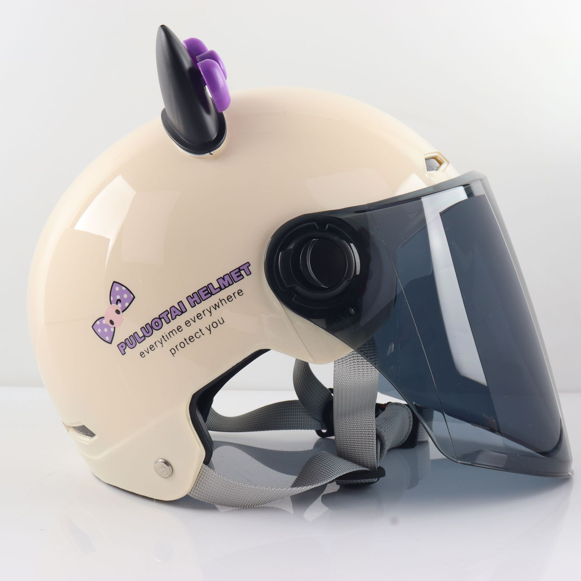 3C Certified Helmet New National Standard Parent-Child Helmet Mother-Child Electric Vehicle Summer Cute Motorcycle Helmet for Men, Women and Children