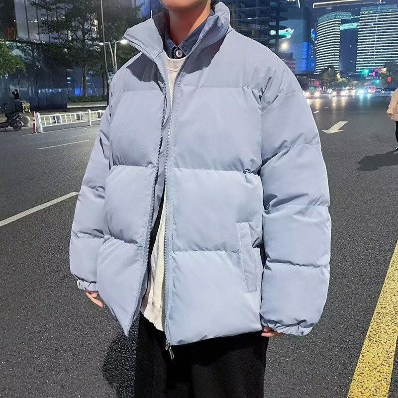 Winter Windproof Jacket for Men, Hooded Cotton Work Jacket, Fleece-Lined and Thickened for Warmth, Autumn and Winter Men's Coat Winter Windproof Jacket for Men, Hooded Cotton Work Jacket, Fleece-Lined and Thickened for Warmth, Autumn and Winter Men's Coat