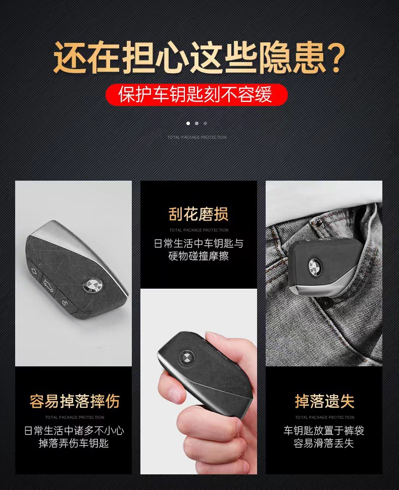 For 23 BMW 7 Series 735li 740li Key Case x1 x7 i7 New iX XM