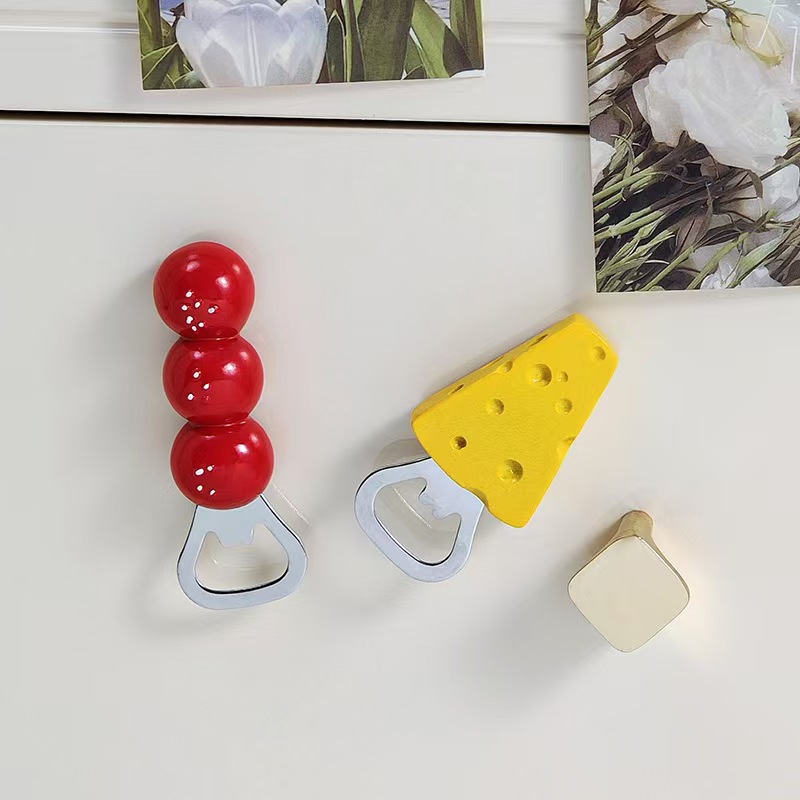 치즈 병따개 + 설탕에 절인 산사나무 병따개