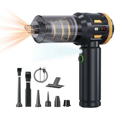 Vacuum Cleaner Cross-Border Wireless Handheld | Tozsoranlar - cy-113-digital-display-black-gold