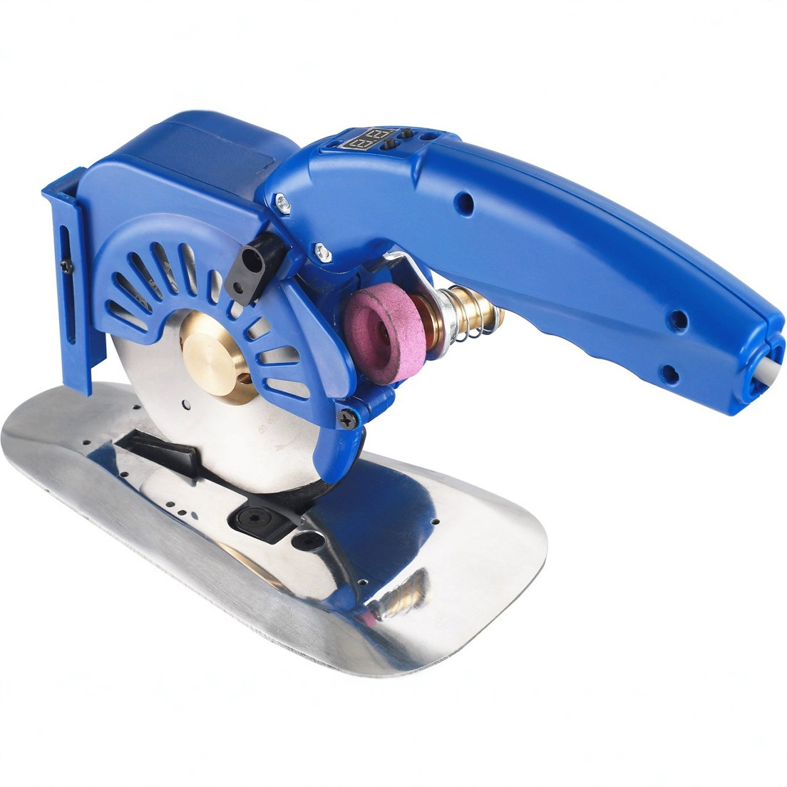 Cuchillo redondo tijeras eléctricas manuales cuchillo redondo pequeño cortador eléctrico