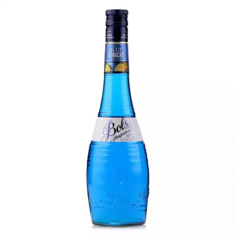 波士蓝橙力娇酒 Bol's Blue Curacao洋酒基酒700ml