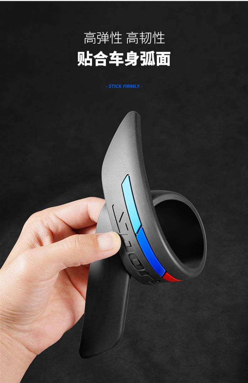 Factory Direct thickened silicone wheel eyebrow protection anti-collision strip front and rear bumper anti-scratch Collision Body anti-collision strip