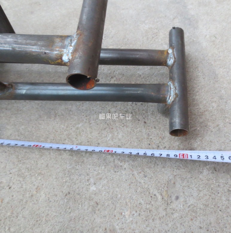 Modified four-wheel go-kart accessories: Big Bull ATV front suspension fixed frame, front swing arm fixed bracket