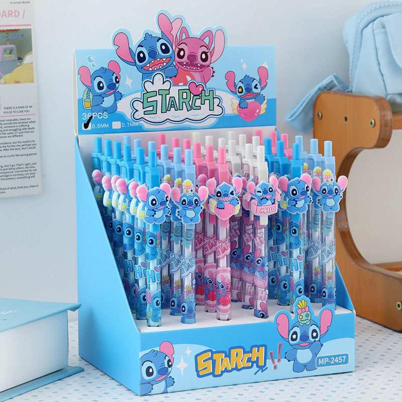 2457 lápiz automático de smurf lindo lápiz de alto valor visual lápiz sin afilado estudiantes de primaria artículos de papelería de aprendizaje image 2