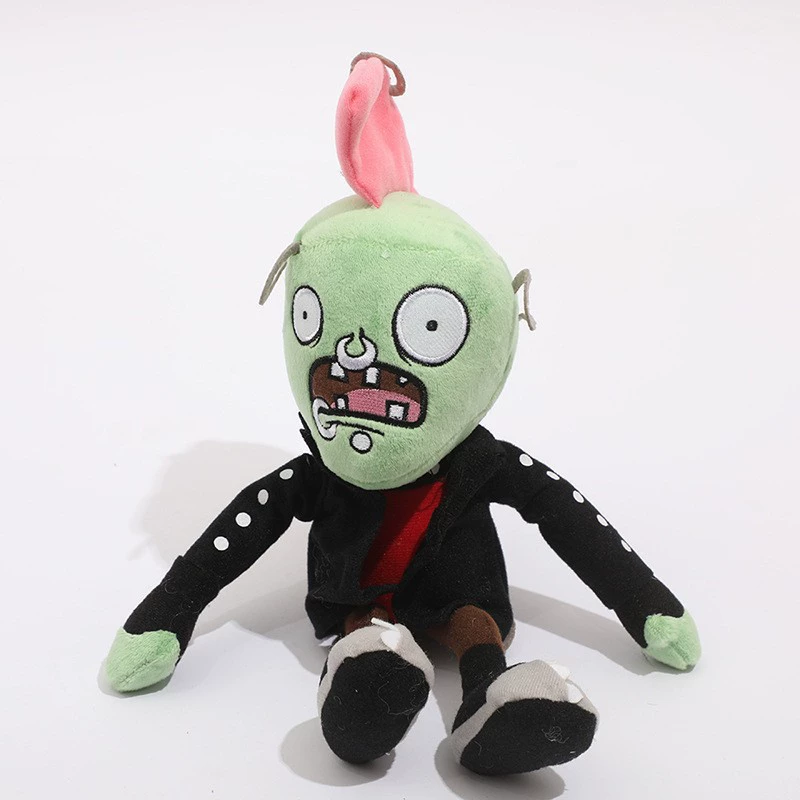 Мягкая игрушка 30 см Plants vs Zombies PVZ — бородатый зомби, декор