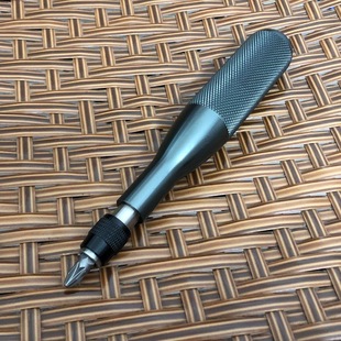 6.35mm Self-Locking Screwdriver Handle All-Aluminum Alloy Solid Quick-Release Plus Magnetic Handle 1/4Inch Bit