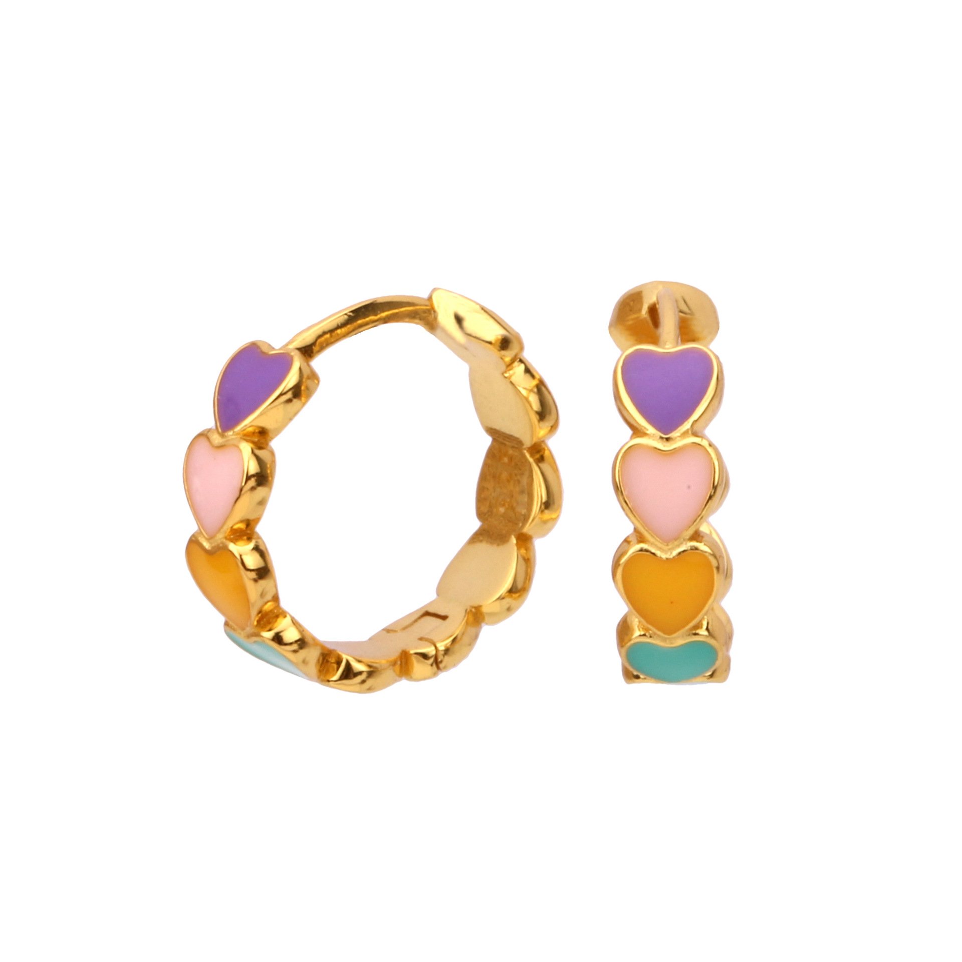 欧美性冷淡风小众简约猪鼻子925纯银耳钉女镂空日字ins风耳环网红详情18