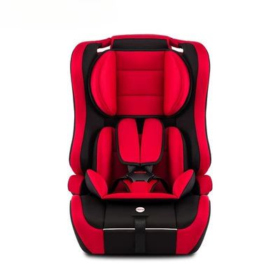months -12 years old baby – Car child safety seat - solid-color-red