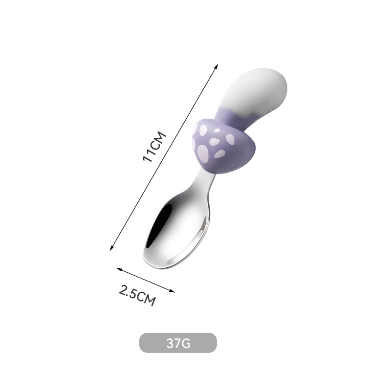 보라색 버섯★-싱글 스푼