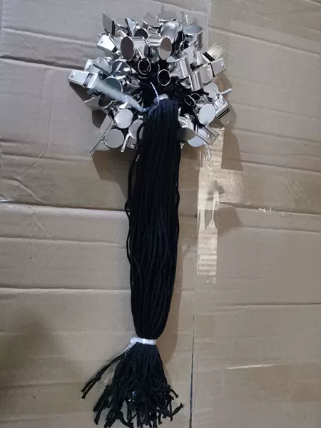 Metal black whistle