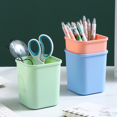 Book desktop cosmetics storage box debris garbage organization box storage basket plastic snack household kitchen storage box