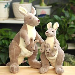 擬似カンガルーぬいぐるみ母子カンガルーぬいぐるみ誕生日プレゼント子供人形ぬいぐるみかわいい抱き枕