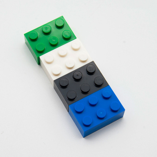 [Minimum order of 50G] Cross-border MOC domestic building blocks compatible with Lego 3002 small particles 2x3 high brick DIY loose accessories