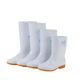 Water shoes wholesale white high rain boots kitchen food factory work rain boots beef tendon non-slip oil resistant sanitary boots