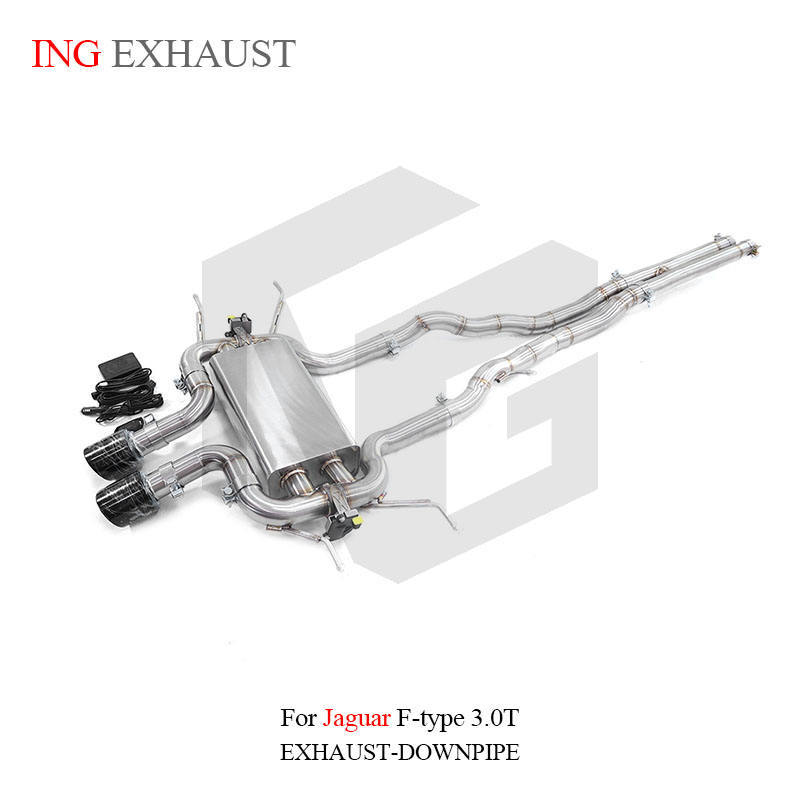 Suitable for Jaguar F-Type X152 2014- 3.0T with silencer valve automotive performance parts pipeline