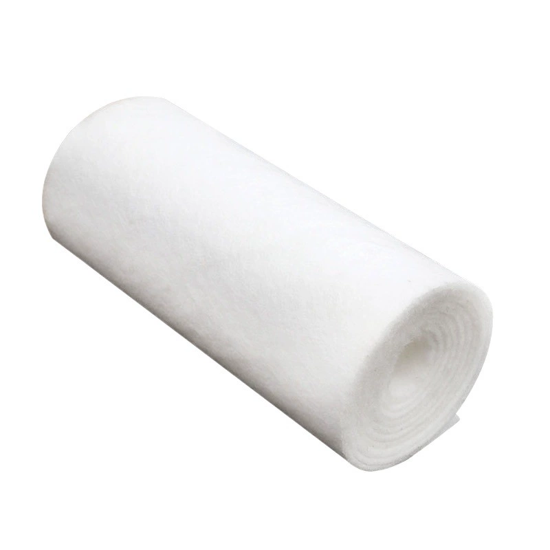 Бетонная проницаемая геотканая дорожная мостовая полиэстер нетканая зеленая нетканая геотканая геотемка