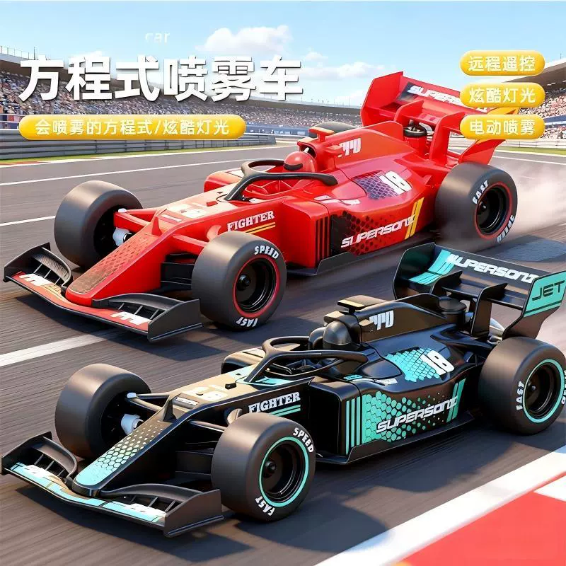 Радиоуправляемая гоночная машина F1 дым подсветка дрифт