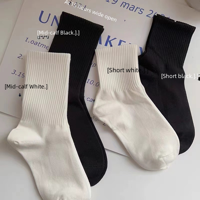 colored summer quick dry brand trend solid color knee socks