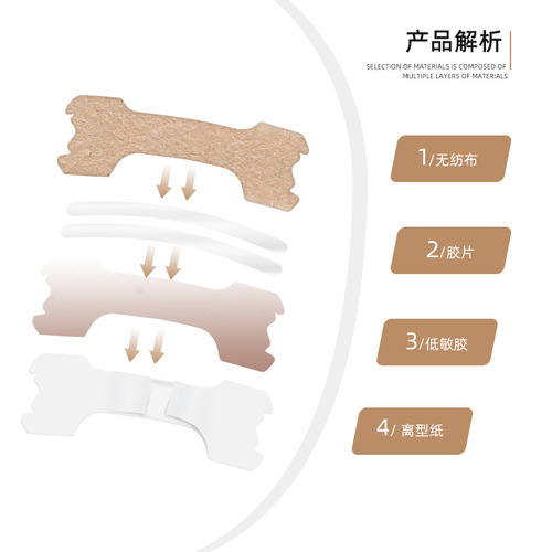 Adult and Children Night Snore Stopping Patch Cold Runny Nose Congestion Relief Nasal Patch Physical Ventilation Patch Snoring Patch