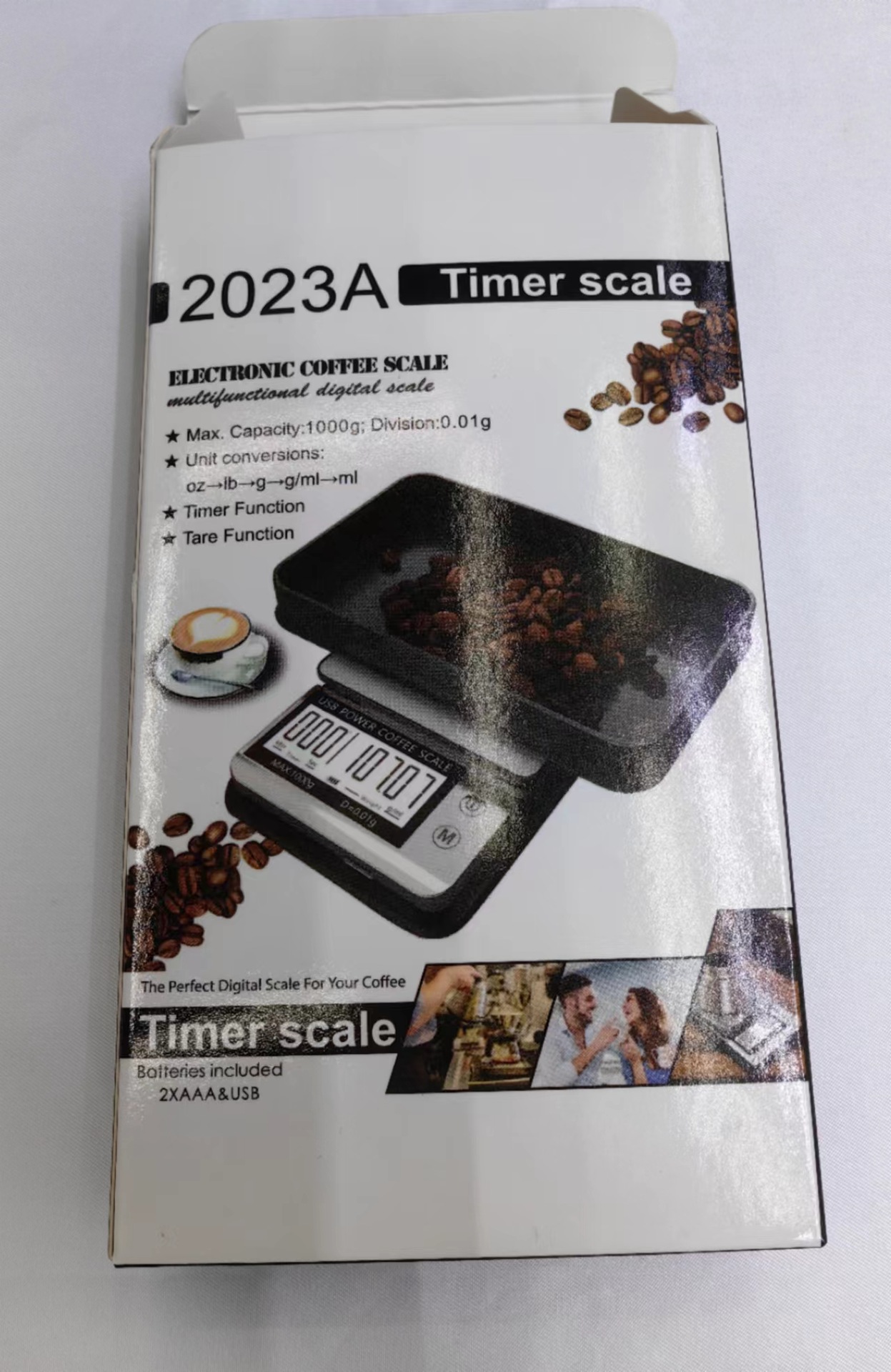 2023 nueva escala de joyería con cable de datos 1000g / 0.01g escala de oro escala de palma escala de bolsillo escala electrónica