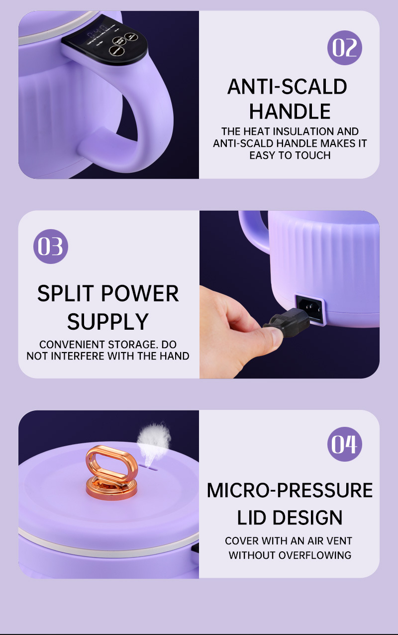 Cross-Border 110V Electric Small Multi-Functional Household Dormitory Instant Noodle Cooker US UK EU Plug_voghion.com