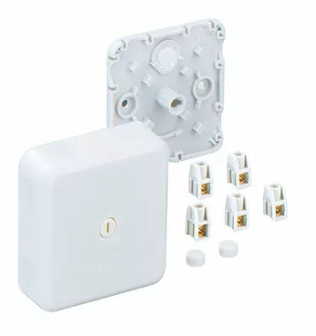 Spelsberg高防护等级接线盒 带5极端2.5mm²，外部尺寸78*78*27mm