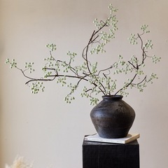 马桑果花假花束摆设干花客厅插花装饰摆件仿生侘寂风花艺