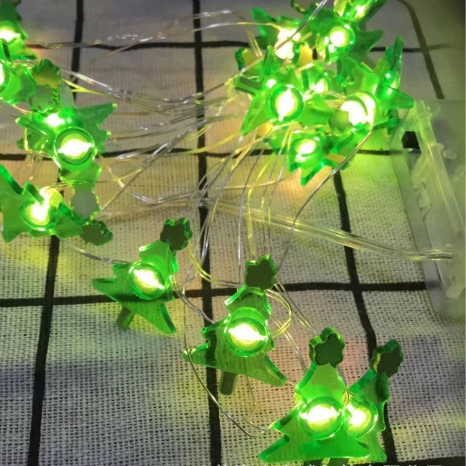 Nuevo LED Navidad luz cadena Santa Claus vacaciones luces de colores árbol de Navidad decorativo luz cadena Santa Claus luz al por mayor