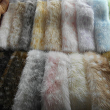 小金雕印花梅花鹿毛绒布 仿兔毛高低毛 貂绒印花鹿点服装玩具面料