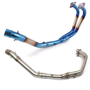 Suitable for Yamaha R3 R25 front YZF-R3 R25 MT03 stainless steel front motorcycle exhaust pipe