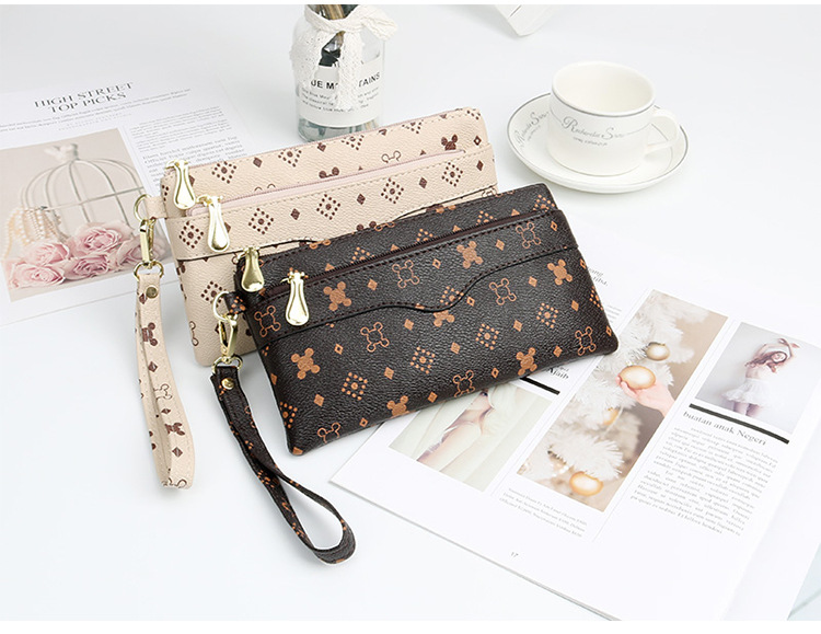 Women's Small Pu Leather Geometric Cute Vintage Style Square Zipper Handbag display picture 5