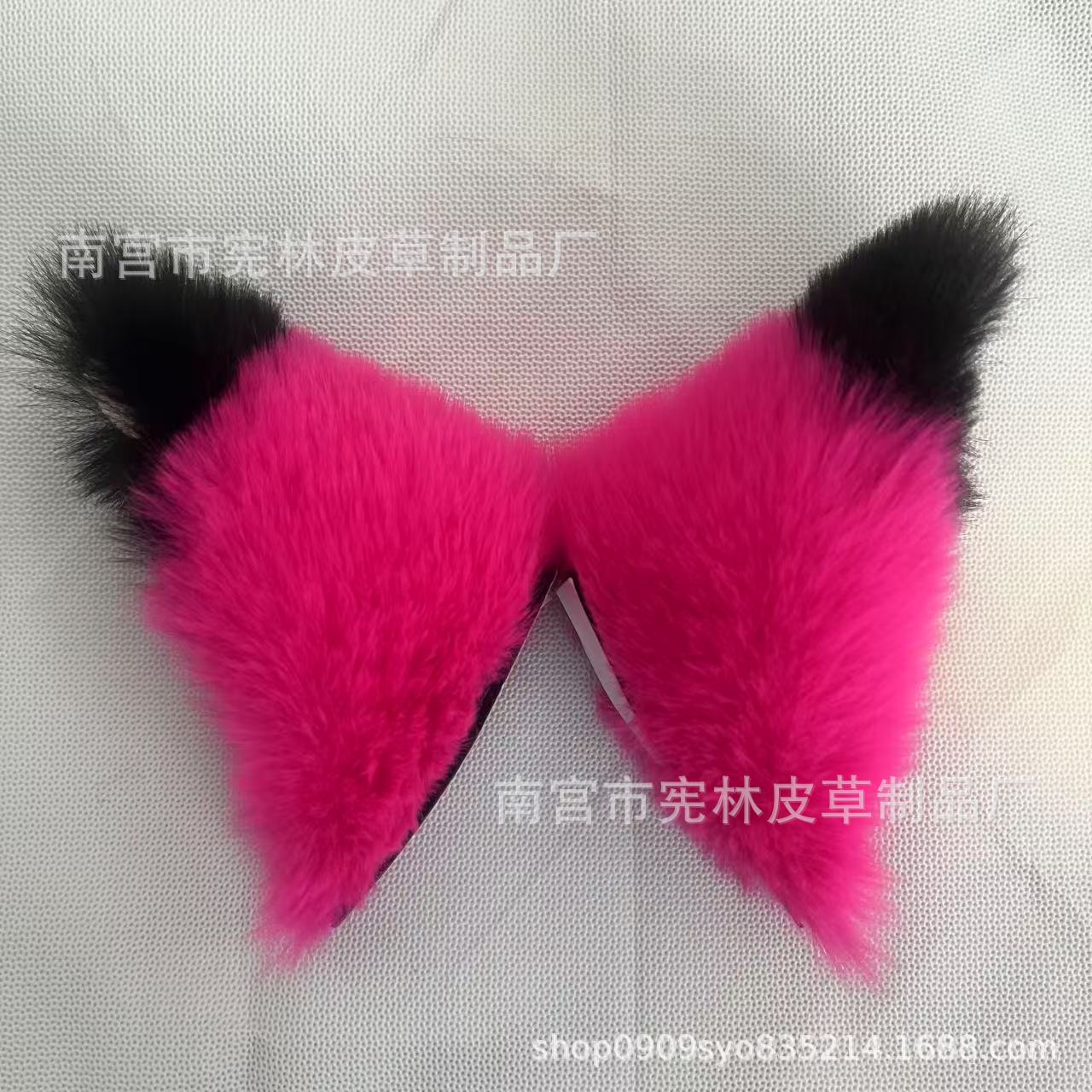 로즈 레드 블랙 팁