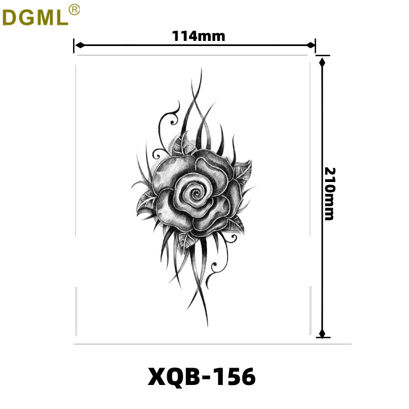 Pegatinas de tatuaje dibujos animados flor brazo pegatinas medio brazo completo oso ciervo divertido transfronterizo color creativo tatuaje pegatinas al por mayor