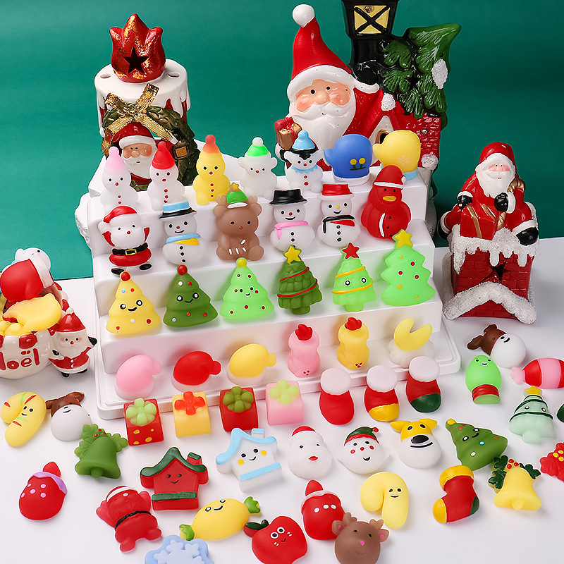国境を越えた売れ筋クリスマスシリーズの団子を絞って楽しい、超かわいい雪だるま、クリスマスツリー、高齢者のストレス解消ツール|undefined