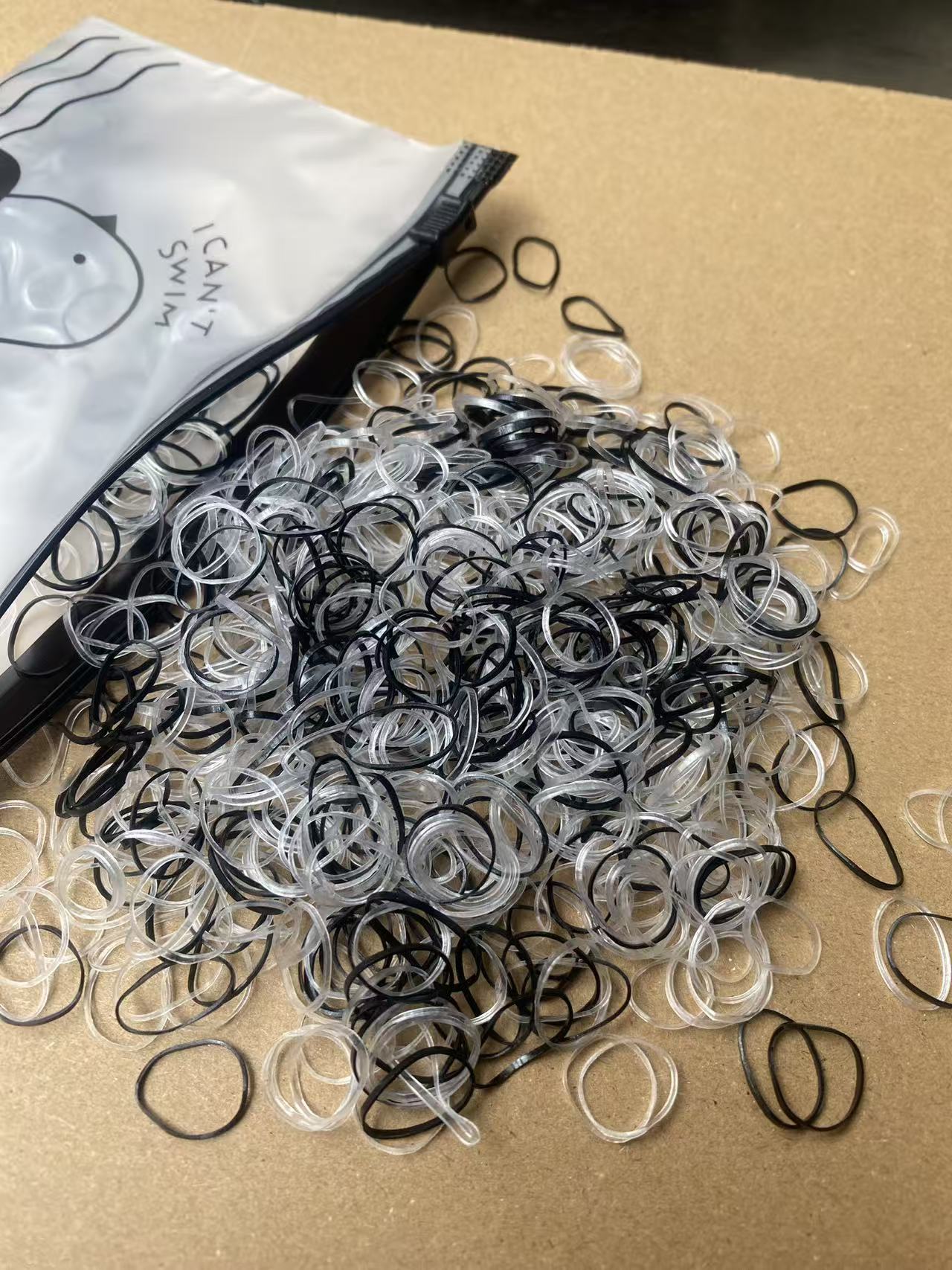 소형 2000개 검정+투명