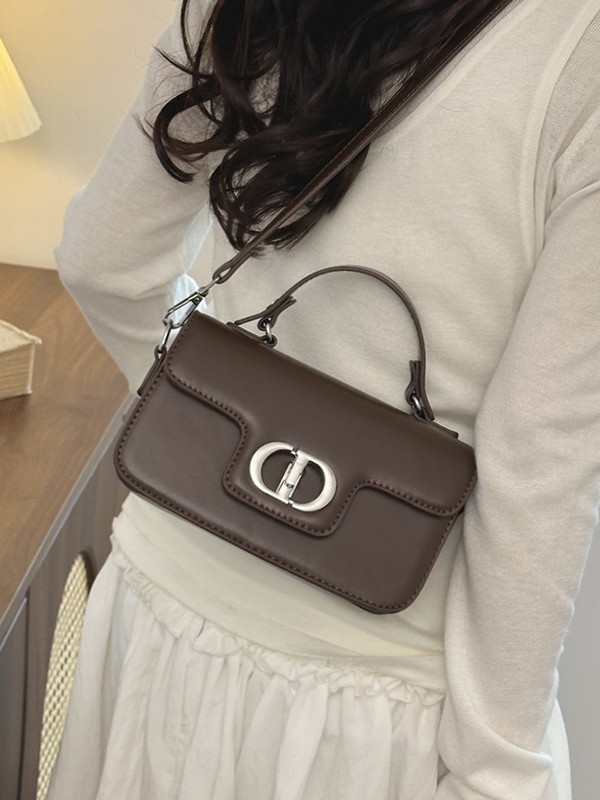 Bolso de mano de alta sensación para mujeres 2026 nuevo temperamento retro mochila de hombro pequeño bolso de lujo ligero