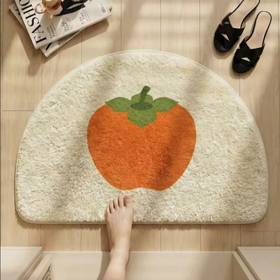 Avtomobil döşəmə paspasları – foot mat, skin-friendly soft bedroom - 26720fyrdd-15-4060cmthickened-imitation-cashmere