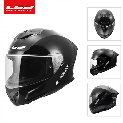 Motorcycle Safety Supplies — Full-Face Helmet with Large Tail Wing - black-l