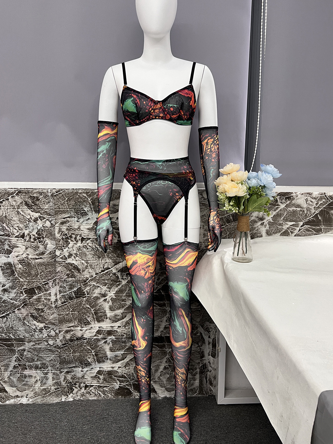 105g Weight Sexy Feel Of Sensation Sleeveless Sleeve Length Sexy Lingerie Lingerie Type Polyester Fabric Type Sexy Lingerie Sets Sets Type 1 Set Quantity Indoor, Home, Honeymoon Occasion Strap Neckline Color Block Pattern All Seasons Season Women's Gender Sexy Style Women's Sexy Color Block Sexy Lingerie Sets Indoor Home Honeymoon Sexy Lingerie 51