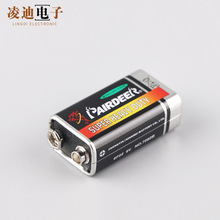 批發原裝正品 雙鹿碳性9V電池高性能出口版 萬用表 報警器 英文版
