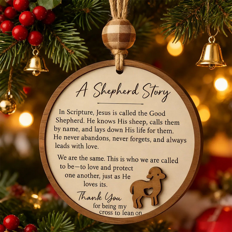 跨境新品Good Shepherd Christmas Ornament圣诞树装饰品圣诞礼物|undefined