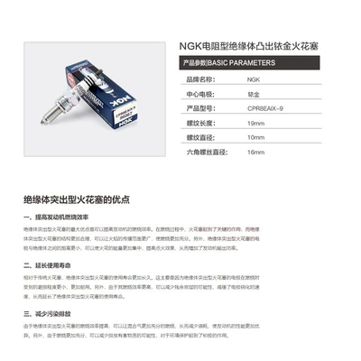 Alışdırma şamı (Sveçalar) Plug Cpr8Ea-9 Haojue Motorcycle