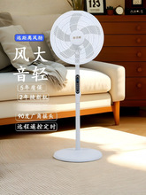 电风扇落地扇家用静音节能大风台式摇头机械定时立式遥控电扇
